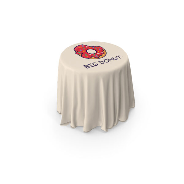 31.9″ x 43.3″ Round Fitted Style Table Cover-RT