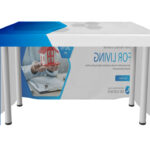 4′ Customized Open Back Fitted Table Cover-RT