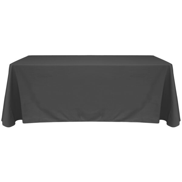 6′ Blank Solid Color Polyester Table Cover