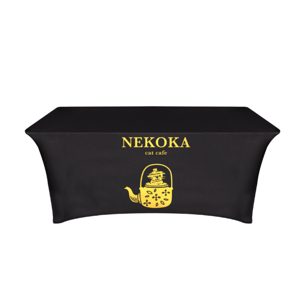 8' Digitally Printed Stretch Table Covers